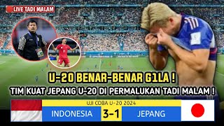 🔴GEMPARKAN ASEAN TADI MALAM  INDONESIA U20 3 VS JEPANG U20 1  Laga Uji Coba U20 2024  Berita [upl. by Udelle747]