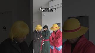 Straw Hat Crew At Nami Funeral  One Piece onepiece luffy zoro sanji nami nami anime cosplay [upl. by Etnoval]