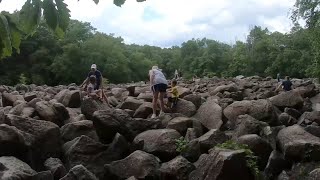 Ringing Rocks County Park is known more for its sounds than sights [upl. by Analihp975]