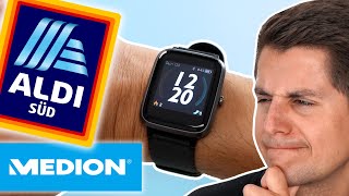 35€ ALDI Smartwatch mit GPS Wo ist der Haken [upl. by Ieppet]