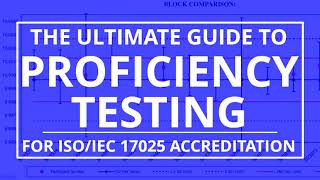 Proficiency testing PT amp interlab comparison  77 Ensuring the validity of results A [upl. by Eelek]