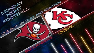 Buccaneers vs Chiefs Live Play by Play amp Reaction [upl. by Enitsirhk]