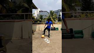 Easy football skills to learn 🔥💯⚽shortytshortviral [upl. by Randa]