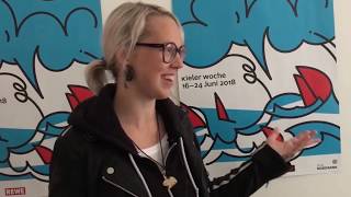 Kieler Woche 2018  Stefanie Heinzmann im Interview [upl. by Soalokcin899]