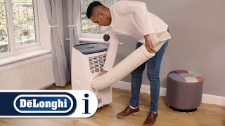 DeLonghi Pinguino  How to set up your De’Longhi portable air conditioner [upl. by Iruj]