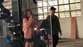 KZ Tandingan ft Shanti Dope performs NADARANGRehearsal [upl. by Anabella]