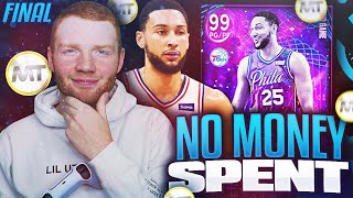 NO MONEY SPENT FINALE  THE FINAL EPISODE OF SERIES NBA 2K22 MYTEAM [upl. by Nelhsa]