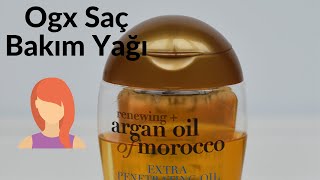 Ogx Yenileyici Argan Oil Of Moroccoİnceleme [upl. by Peugia217]