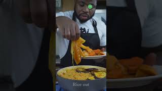 TASTEFUL Senegalese Jollof Rice afroeatuk senegal senegalesefood westafrica [upl. by Itoyj]