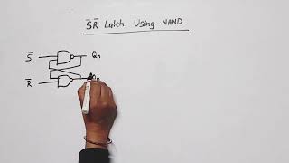 SR latch Using NAND Gate  Set reset latch Using NAND [upl. by Konopka]