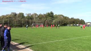 ROSEMOUNT REC FC v PSNI FC Saturday 23rd September 2023 [upl. by Ahsimot146]