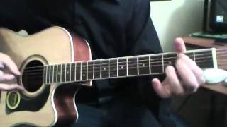 Ooh La La Cover Rod Stewart acoustic guitar Lesson [upl. by Oilut51]