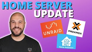 My Home Server Update  Unraid Proxmox HomeAssistant and More [upl. by Verger]