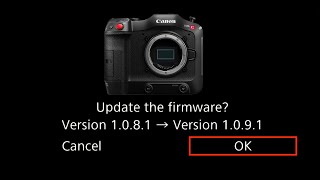 Canon C70  NEW Firmware Version 1091 UPDATE [upl. by Hsizan]