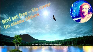 Sia  Bird set free live cover lyrics paroles traduction [upl. by Ettelorahc]