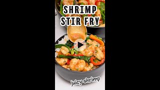 Make a delicious shrimp stir fry—a quick and easy recipe thats ready in 20 minutes [upl. by Nash]