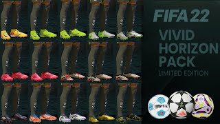 FIFA 22 BOOTPACK GLOVEPACK AND BALLPACK V7 [upl. by Maccarone]