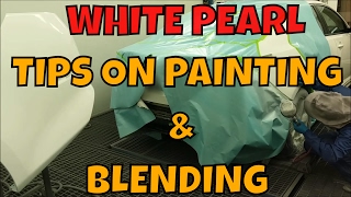 HOW TO PAINT AND BLEND WHITE PEARL [upl. by Falzetta]