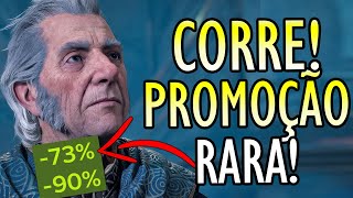 CORRE TUDO o que está de GRAÇA agora na STEAM e EPIC PROMOÇÃO da BANDAI ROCKSTAR e UBISOFT no PC [upl. by Nirb]