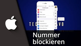 Nummer blockieren beim iPhone amp Blockierung aufheben ✅ Tutorial [upl. by Lesiram951]