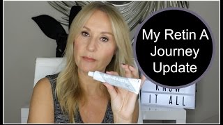 My Retin A Journey Update  Nadine Baggott [upl. by Kev]