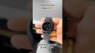 FOSSIL CHRONO WATCH 🔥 youtubeshorts watch shorts fossil chronograph fashion cheap chennai [upl. by Aldarcie541]