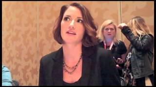 Supergirl  Chyler Leigh Interview Season 1 [upl. by Eenehs]