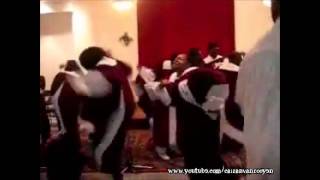 Funny dancing to dub step in church  Skrillex [upl. by Astrix]