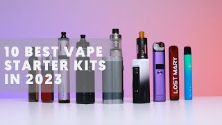 10 Best Vape Starter Kits For Beginners in 2023 [upl. by Harmonia867]