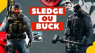 BUCK OU SLEDGE QUAL O MELHOR OPERADOR DE DESTRUÍÇÃO  RAINBOW SIX SIEGE [upl. by Pazice6]