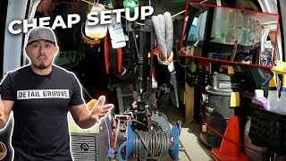 Reacting To The CHEAPEST Mobile Detailing Van Setup Under 1000 [upl. by Vassili565]