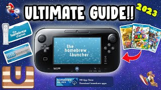 FULL Guide to Homebrew the Wii U amp vWii in 2023 Tiramisu Environment [upl. by Eenahc]