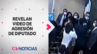 LIBERAN VIDEO del momento en que Gonzalo de la Carrera agrede a Alexis Sepúlveda en el CONGRESO [upl. by Rother323]