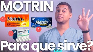 MOTRIN PARA QUE SIRVE  3 COSAS [upl. by Stormy]