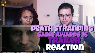 Death Stranding Game Awards 2016 Trailer Reaction [upl. by Nahgaem]