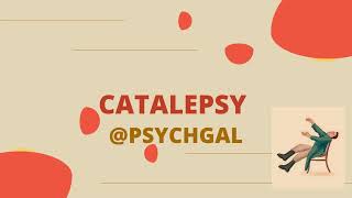 CATALEPSY I MENTAL HEALTH I PSYCHGAL [upl. by Ennasirk]