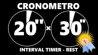 cronometro 20 segundos 30 descanso [upl. by Rai751]