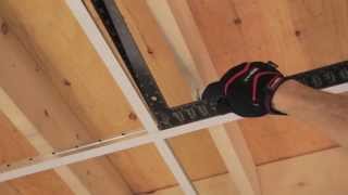 RONA  How to Install Suspended Ceiling [upl. by Ecirrehs862]