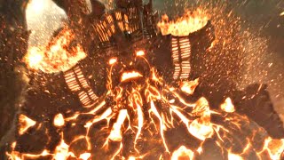 Dantes Inferno  Giant Demon Destroys Hell Scene 4K 60FPS [upl. by Arand]