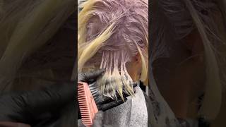 Toning Yellow Blonde Hair FAST with 9SPL In GuyTang REFLECT liquid Demi [upl. by Darda767]