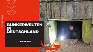 😱 Deutsche Bunker aus dem 2 Weltkrieg erkundet [upl. by Hands]