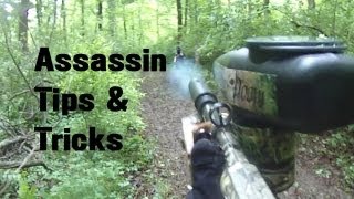 Paintball Sniper Assassin Ninja Tips amp Tricks Scenario Woodsball COD Trails of Doom HD [upl. by Miranda435]