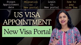 USA Visa Appointment Booking  NEW PORTAL  New CGI Portal [upl. by Douglas]