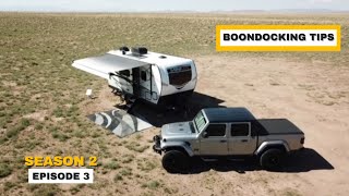 10 THINGS TO KNOW BEFORE YOU GO BOONDOCKING [upl. by Eenot]