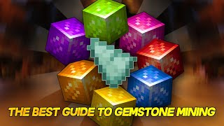 The BEST Guide to Gemstone Mining Hypixel Skyblock [upl. by Jessamine]