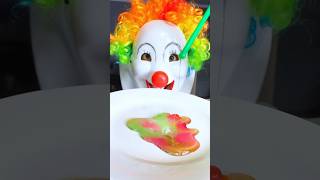 CLOWN EDIBLE BUBBLES 🫧🍭👻shorts funny comedy ytshorts tiktok viral food [upl. by Genny]