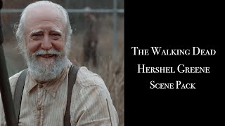 The Walking Dead  Hershel Greene  Scene Pack [upl. by Ytisahc684]