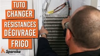 Comment changer les résistances et sondes de dégivrage dun frigo américain Samsung [upl. by Reeta629]