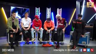 LAZZA PARLA DEGLI ARCADE BOYZ AD HIP HOP TV EPICO FINITO BENE [upl. by Quinn]