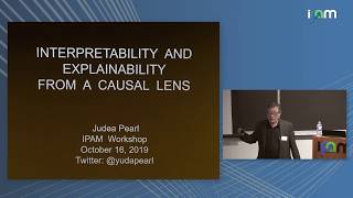 Judea Pearl quotInterpretability and explainability from a causal lensquot [upl. by Adiv]